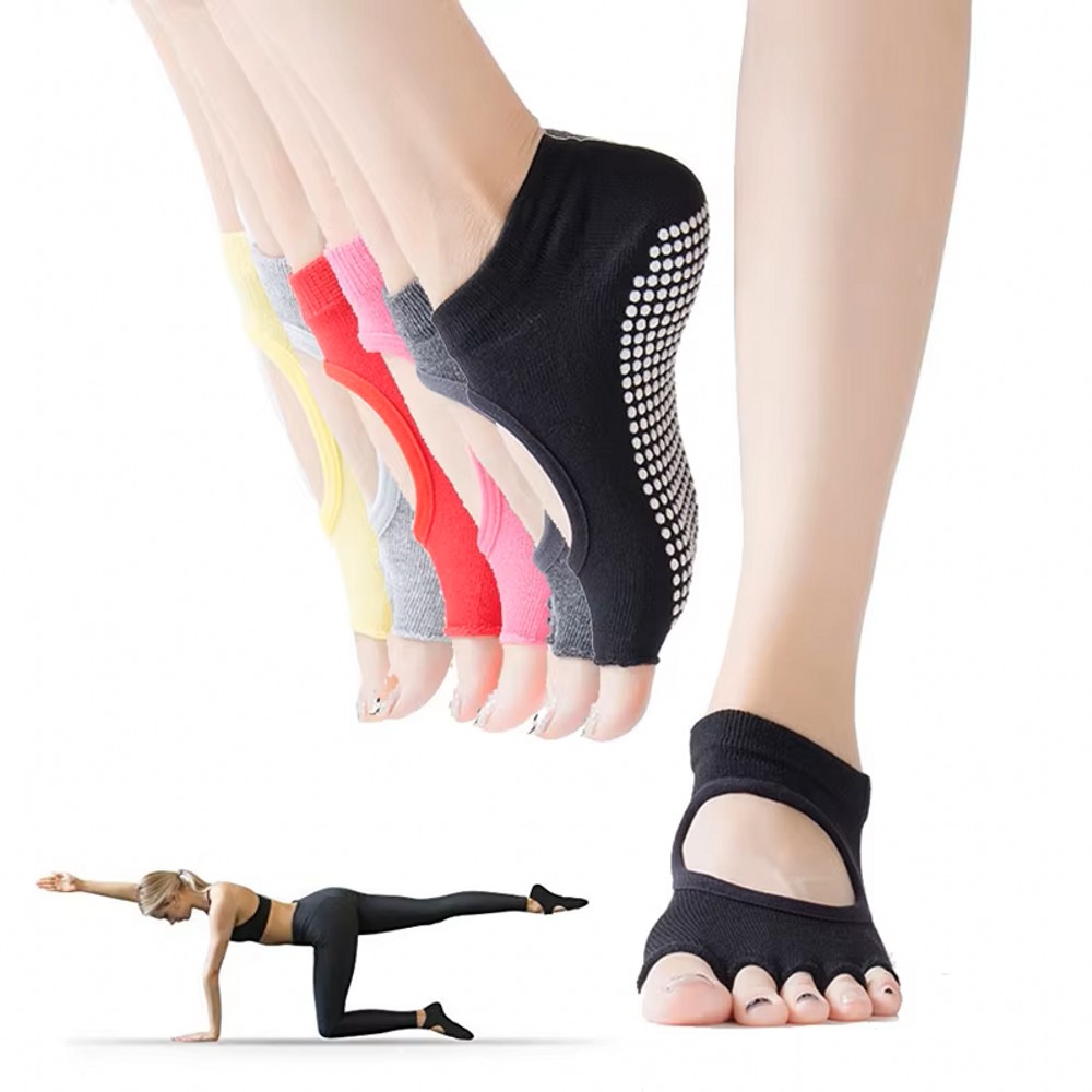 Medias Para Pilates Y Yoga - Skarpety do jogi z pięcioma palcami,